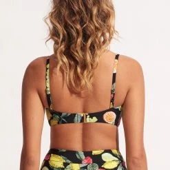 Seafolly Ladies Lemoncello DD Tank Bra - Black -Seafolly shop 31206DD945 Black 4