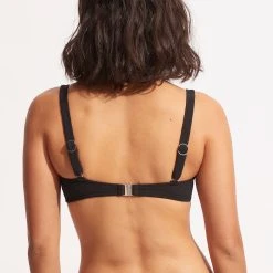 Seafolly Ladies Willow Tank Bra- Black 10 Seafolly Ladies Willow Tank Bra- Black -Seafolly shop 31207 924 Black 4