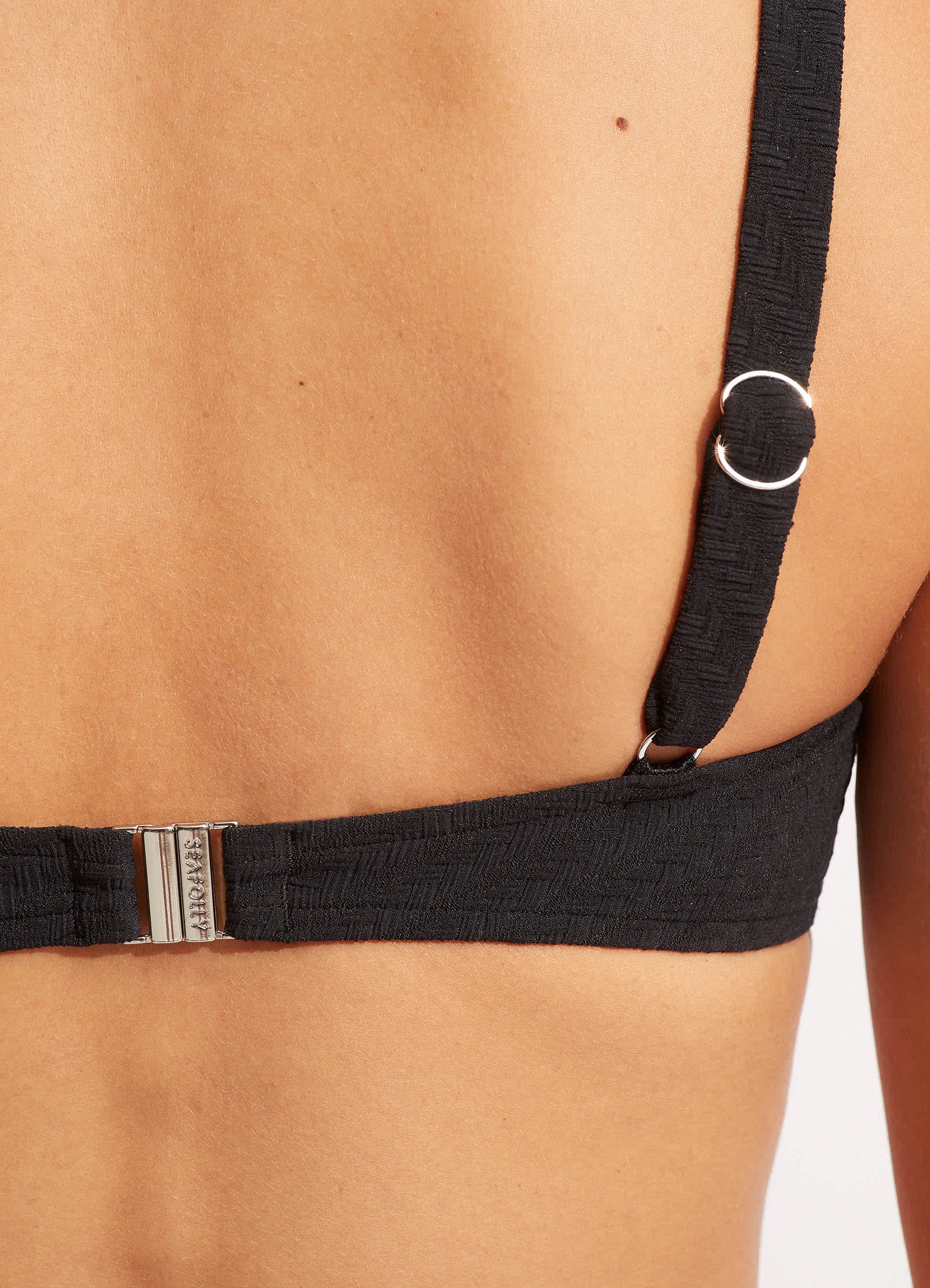 Seafolly Ladies Willow Tank Bra- Black 7 Seafolly Ladies Willow Tank Bra- Black - Image 5