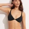 Seafolly Ladies Seafolly Collective Split Underwire Bra - Black -Seafolly shop 31216 942 Black 1