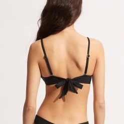 Seafolly Ladies Seafolly Collective Split Underwire Bra - Black -Seafolly shop 31216 942 Black 4