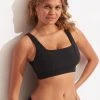 Seafolly Ladies Willow D Cup Tank Bra - Black -Seafolly shop 31253D 924 Black 1