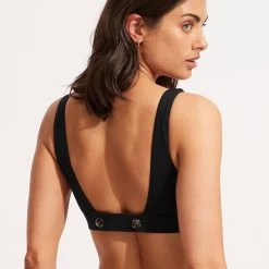Seafolly Ladies Seafolly Collective Tank Bra - Black -Seafolly shop 31254 942 Black 4