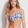 Seafolly Ladies Modern Marina Bralette - Marina Blue