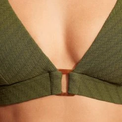 Seafolly Ladies Willow Longline Tri - Avocado -Seafolly shop 31268 924 Avocado 4