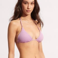 Seafolly Ladies Sea Dive Slide Tri -Seafolly shop 31298 861 Lilac 3
