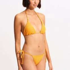 Seafolly Ladies Sea Dive Slide Tri - Rockmelon -Seafolly shop 31298 861 Rockmelon 5