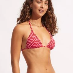Seafolly Ladies Sienna Slide Tri - Chilli Red -Seafolly shop 31298 976 Chilli 20Red 4