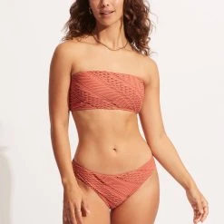 Seafolly Ladies Marrakesh Tube Top - Cinnamon