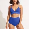 Seafolly Ladies Willow Banded Bralette - Azure 2 Seafolly Ladies Willow Banded Bralette - Azure -Seafolly shop 31326 924 Azure 3