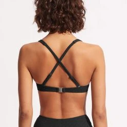 Seafolly Ladies Willow Underwire Bra - Black -Seafolly shop 31345 924 Black 4