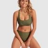 Seafolly Ladies Paradise Garden DD Scoop Neck Halter - Avocado Spot -Seafolly shop 31368DD960 Avocadspot 1