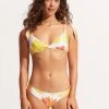Seafolly Ladies Palm Springs Wrap Front Bralette - Lime Light -Seafolly shop 31374 703 Limelight 3