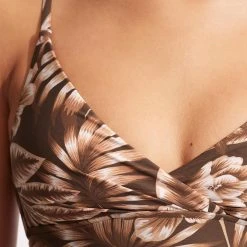 Seafolly Ladies Island In The Sun Wrap Front Tankini Top - Tiramisu -Seafolly shop 31381 946 Tiramisu 5
