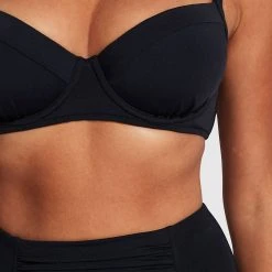Seafolly Ladies Seafolly Collective DD Cup Underwire Bra - Black -Seafolly shop 31383DD942 Black 7