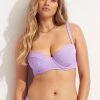 Seafolly Ladies Capri DD Cup Underwire Bra - Wild Rose