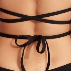 Seafolly Ladies Seafolly Collective Tri Bra With Wrap Around Strap - Black -Seafolly shop 31385 942 Black 6