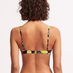 Seafolly Ladies Lemoncello Underwire Bra - Black -Seafolly shop 31387 945 Black 204