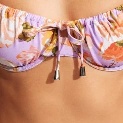 Seafolly Ladies Paradise Garden Underwire Bra - Lilac -Seafolly shop 31387 960 Lilac 7