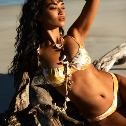 Seafolly Ladies Castaway Underwire Bra - Tuscan Sunset