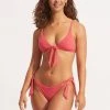 Seafolly Ladies Havana Fixed Tri - Sun Kissed Coral -Seafolly shop 31388 815 SunKisdCrl 3