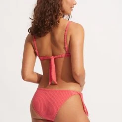 Seafolly Ladies Havana Fixed Tri - Sun Kissed Coral -Seafolly shop 31388 815 SunKisdCrl 6