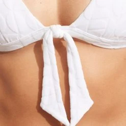 Seafolly Ladies Capri Fixed Tri - White -Seafolly shop 31388 987 White 6