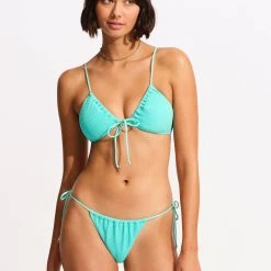 Seafolly Ladies Sea Dive Drawstring Neck Bralette