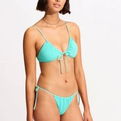 Seafolly Ladies Sea Dive Drawstring Neck Bralette 9 Seafolly Ladies Sea Dive Drawstring Neck Bralette -Seafolly shop 31393 861 Aruba 20Blue 5