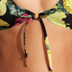 Seafolly Ladies Lemoncello Drawstring Bralette - Black -Seafolly shop 31393 945 Black 205