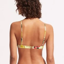 Seafolly Ladies Lemoncello Drawstring Bralette - Lemoncello -Seafolly shop 31393 945 Lemoncello 4