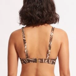 Seafolly Ladies Island In The Sun Longline Tri - Tiramisu 10 Seafolly Ladies Island In The Sun Longline Tri - Tiramisu -Seafolly shop 31404 946 Tiramisu 4