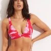 Seafolly Ladies Fleur De Bloom Longline Tri - Chilli Red -Seafolly shop 31404 983 Chilli 20Red 1