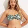 Seafolly Ladies Wild At Heart DD "U" Tube - Evergreen -Seafolly shop 31409DD988 Evergreen 1