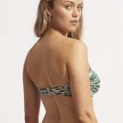 Seafolly Ladies Wild At Heart DD "U" Tube - Evergreen -Seafolly shop 31409DD988 Evergreen 4