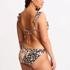 Seafolly Ladies Take Flight Longline Slide Tri With Frill - Mandarin -Seafolly shop 31429 914 Mandarin 8