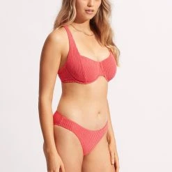 Seafolly Ladies Havana DD Underwire Bra - Sun Kissed Coral 9 Seafolly Ladies Havana DD Underwire Bra - Sun Kissed Coral -Seafolly shop 31431DD815 SunKisdCrl 5