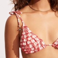 Seafolly Ladies Cabana Ruffle Slide Tri - Sunkissed Coral 13 Seafolly Ladies Cabana Ruffle Slide Tri - Sunkissed Coral -Seafolly shop 31433 001 SunKisdCrl 7