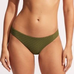Seafolly Ladies Willow Hipster - Avocado -Seafolly shop 40054 924 Avocado 3