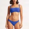 Seafolly Ladies Willow Hipster - Azure