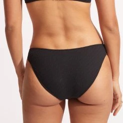 Seafolly Ladies Willow Hipster - Black -Seafolly shop 40054 924 Black 6
