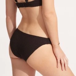 Seafolly Ladies Riviera Hipster Pant - Black -Seafolly shop 40054 929 Black 5