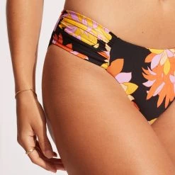 Seafolly Ladies Palm Springs Ruched Side Retro - Black -Seafolly shop 40145 703 Black 6