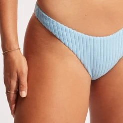 Seafolly Ladies Havana High Cut Pant - Powder Blue -Seafolly shop 40305 815 PowderBlue 7