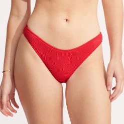 Seafolly Ladies Sea Dive High Cut Pant -Seafolly shop 40305 861 Chilli 20Red 3