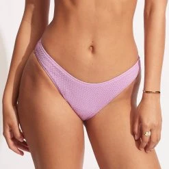 Seafolly Ladies Sea Dive High Cut Pant 9 Seafolly Ladies Sea Dive High Cut Pant -Seafolly shop 40305 861 Lilac 3