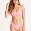 Seafolly Ladies Sea Dive High Cut Pant - Parfait Pink -Seafolly shop 40305 861 ParfaitPnk 3