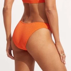 Seafolly Ladies Sea Dive High Cut Pant -Seafolly shop 40305 861 SpicyOrang 5