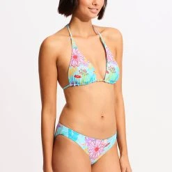 Seafolly Ladies Under The Sea Reversible Hipster Bikini Bottom - Blue Mist 10 Seafolly Ladies Under The Sea Reversible Hipster Bikini Bottom - Blue Mist -Seafolly shop 40426 061 Blue 20Mist 5