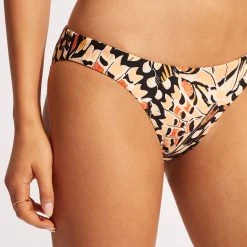 Seafolly Ladies Take Flight Reversible Hipster - Mandarin -Seafolly shop 40426 914 Mandarin 7